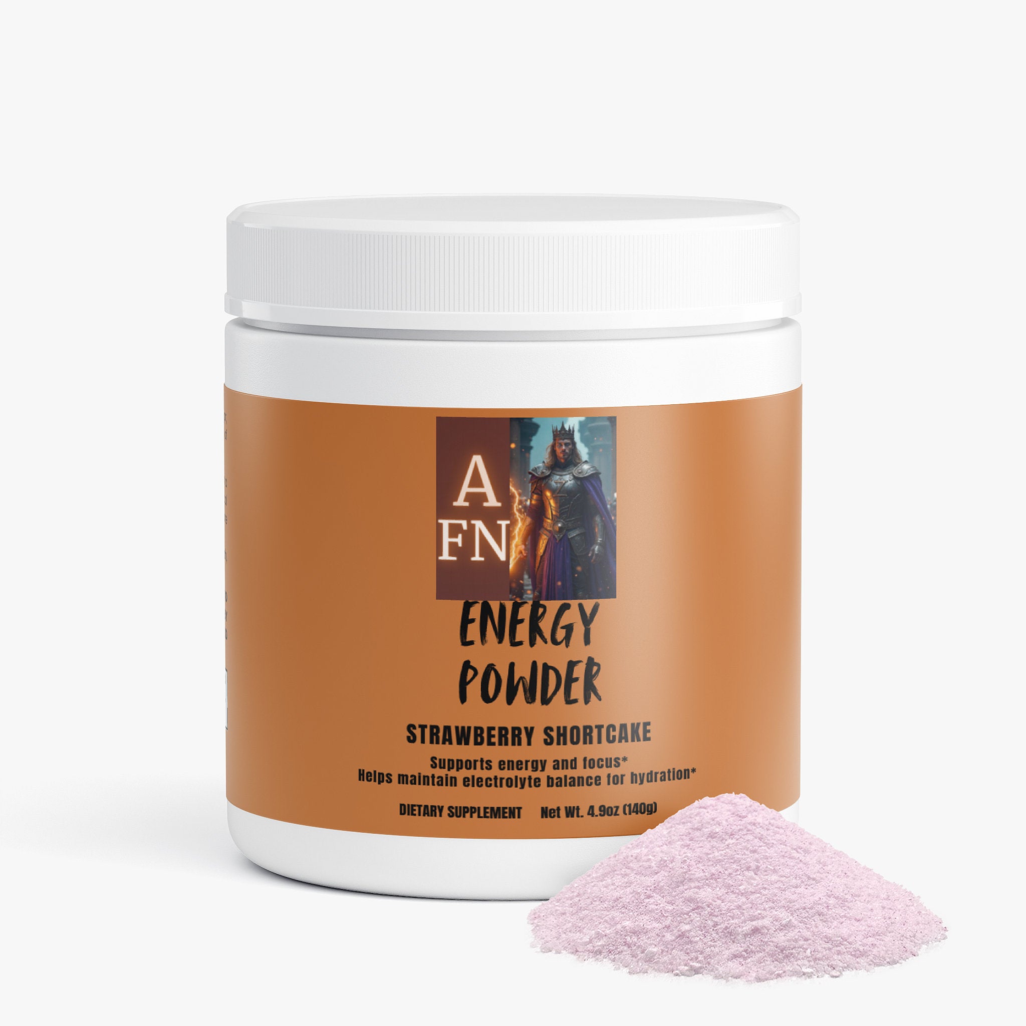 Energy Powder (Strawberry Shortcake)