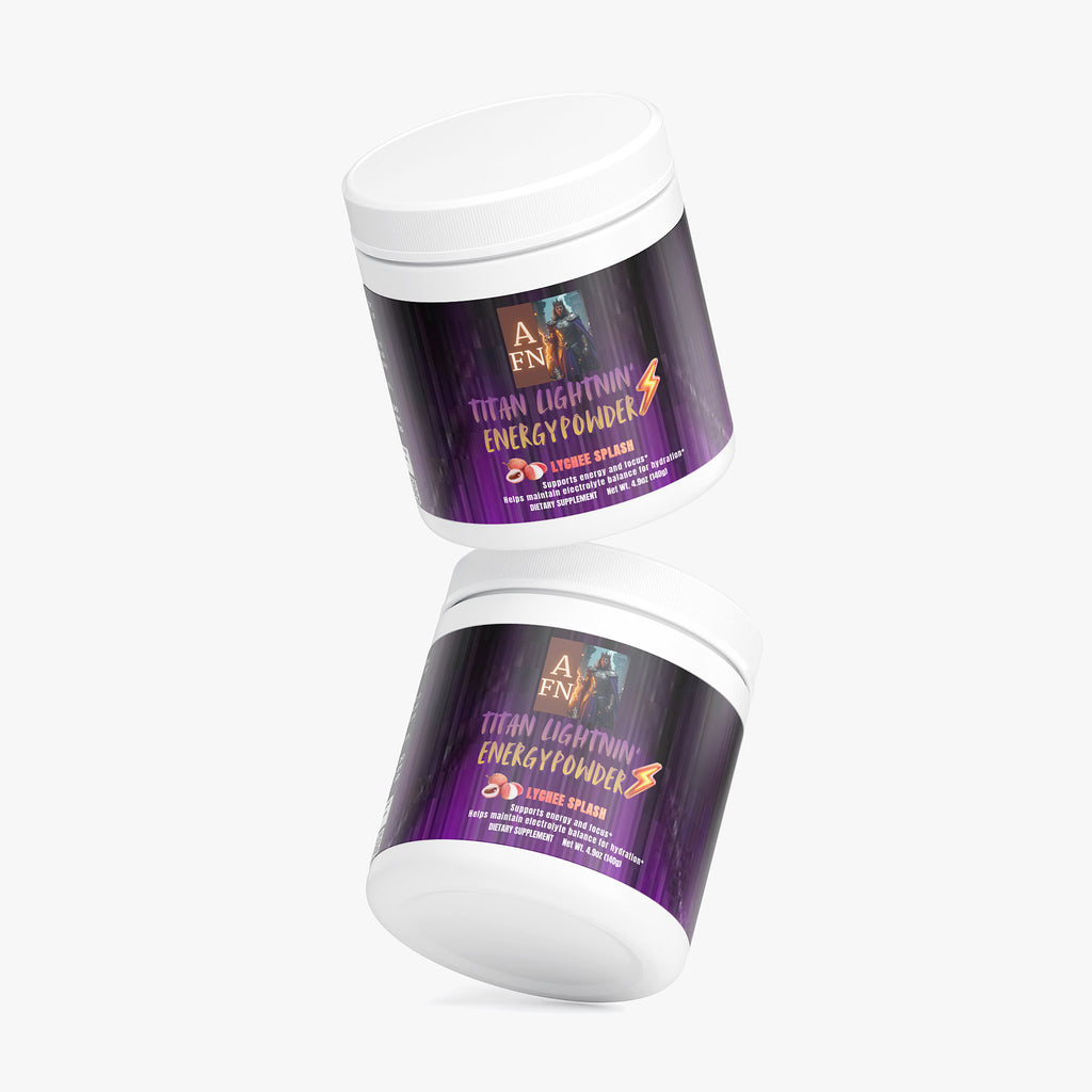 Titan Lightnin' Energy Powder (Lychee Splash Energy)
