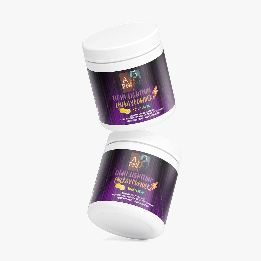 Titan Lightnin' Energy Powder (Yuzu Flavor)