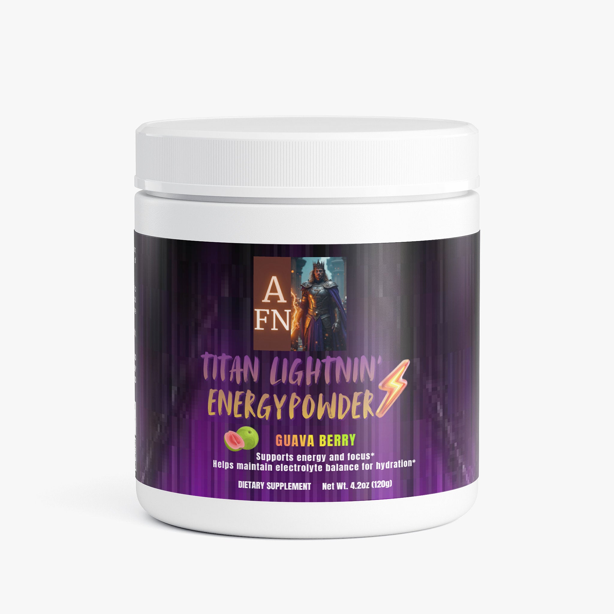 Titan Lightnin' Energy Powder (Guava Berry)