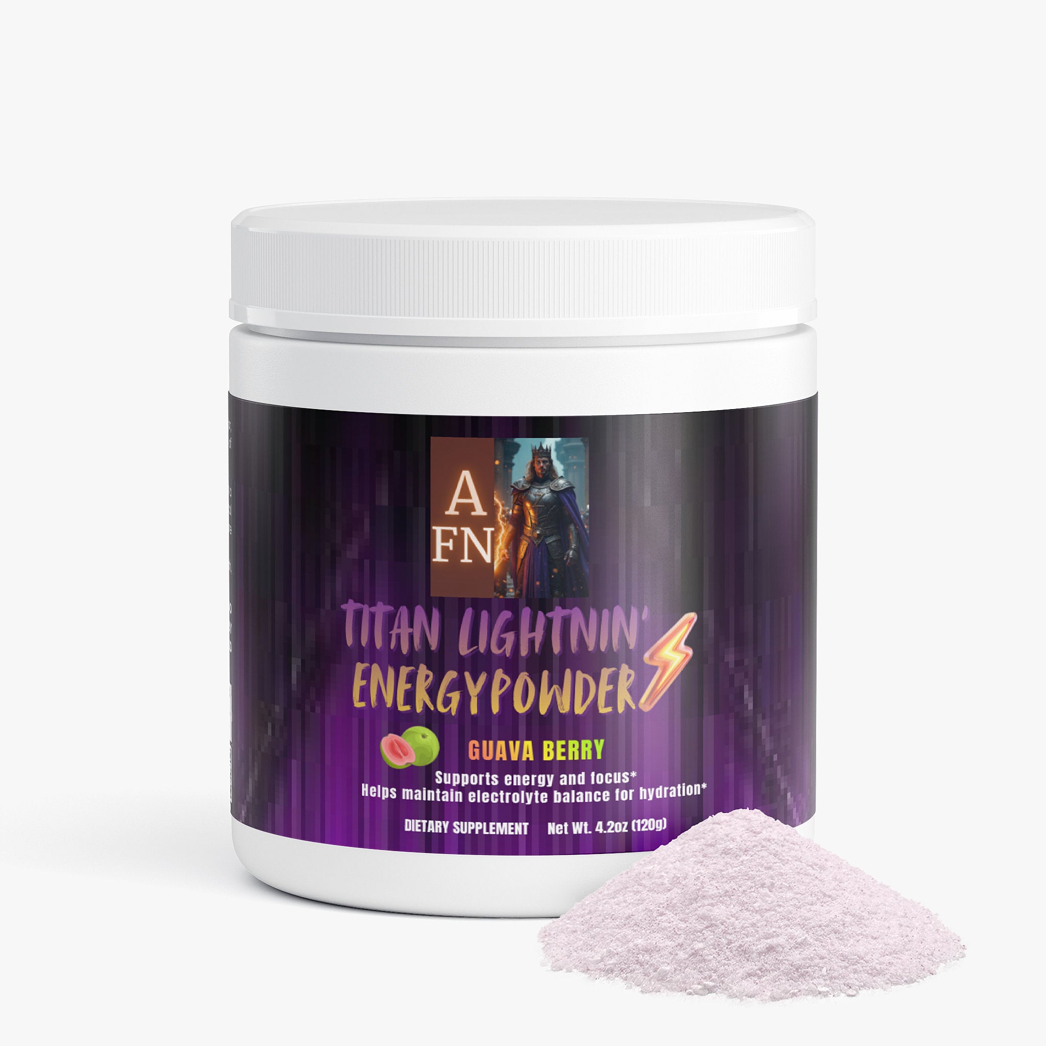 Titan Lightnin' Energy Powder (Guava Berry)