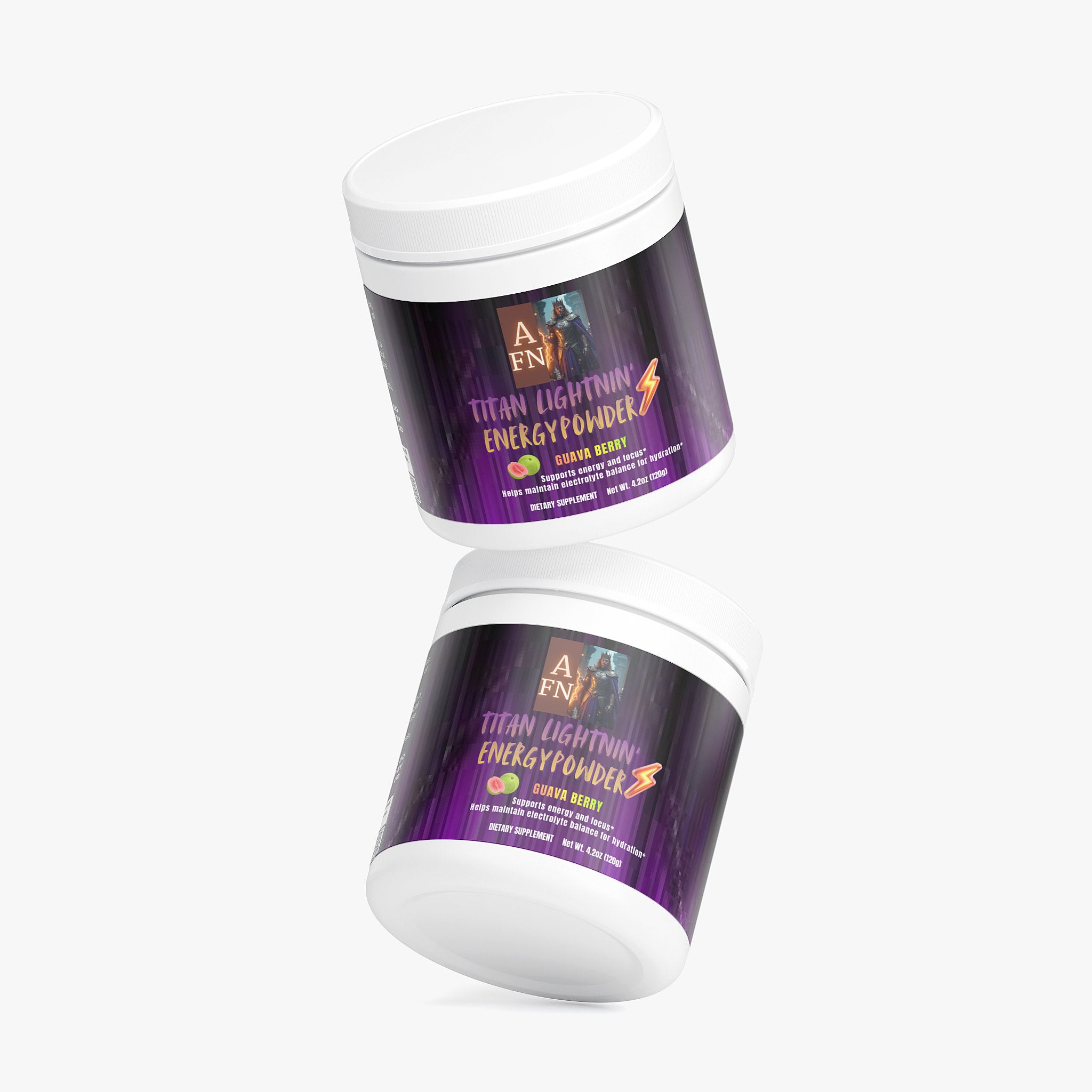 Titan Lightnin' Energy Powder (Guava Berry)