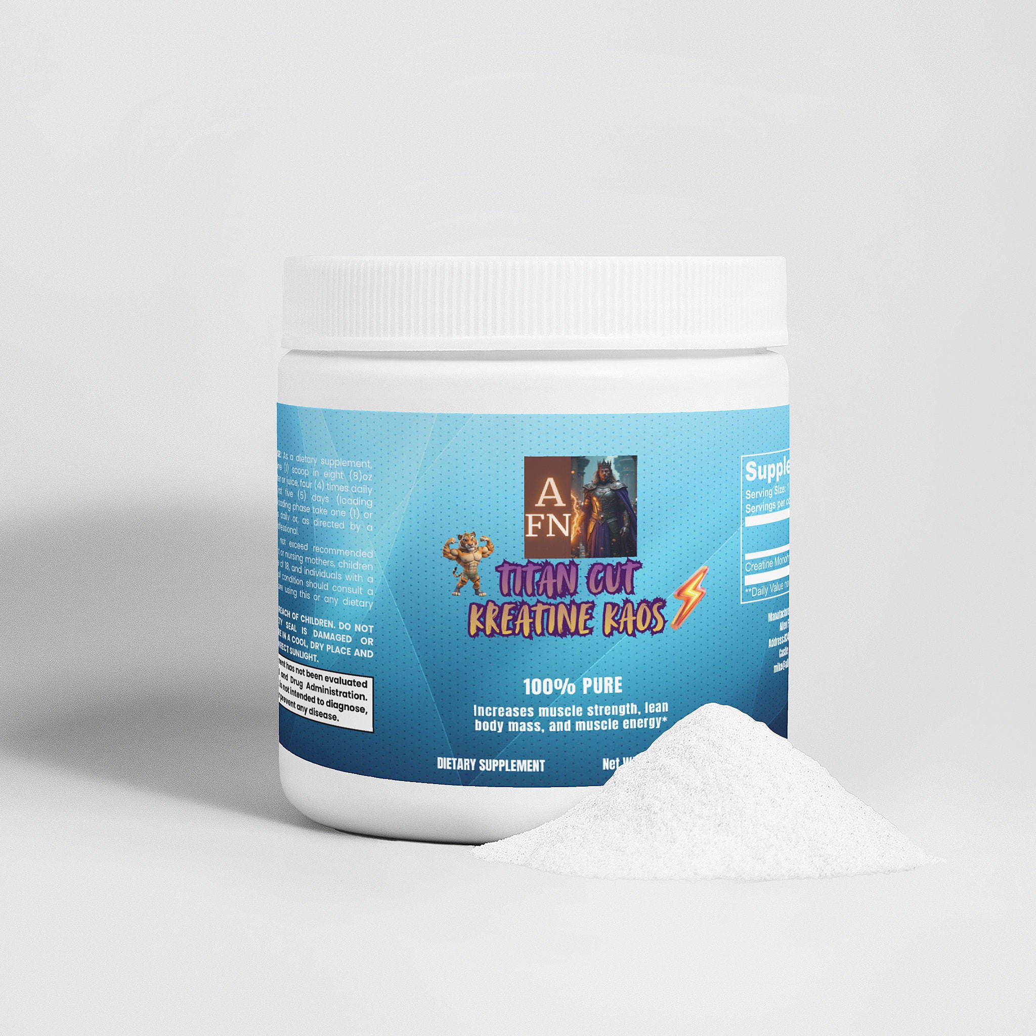 Titan Cut Kreatine Kaos (Creatine Monohydrate)