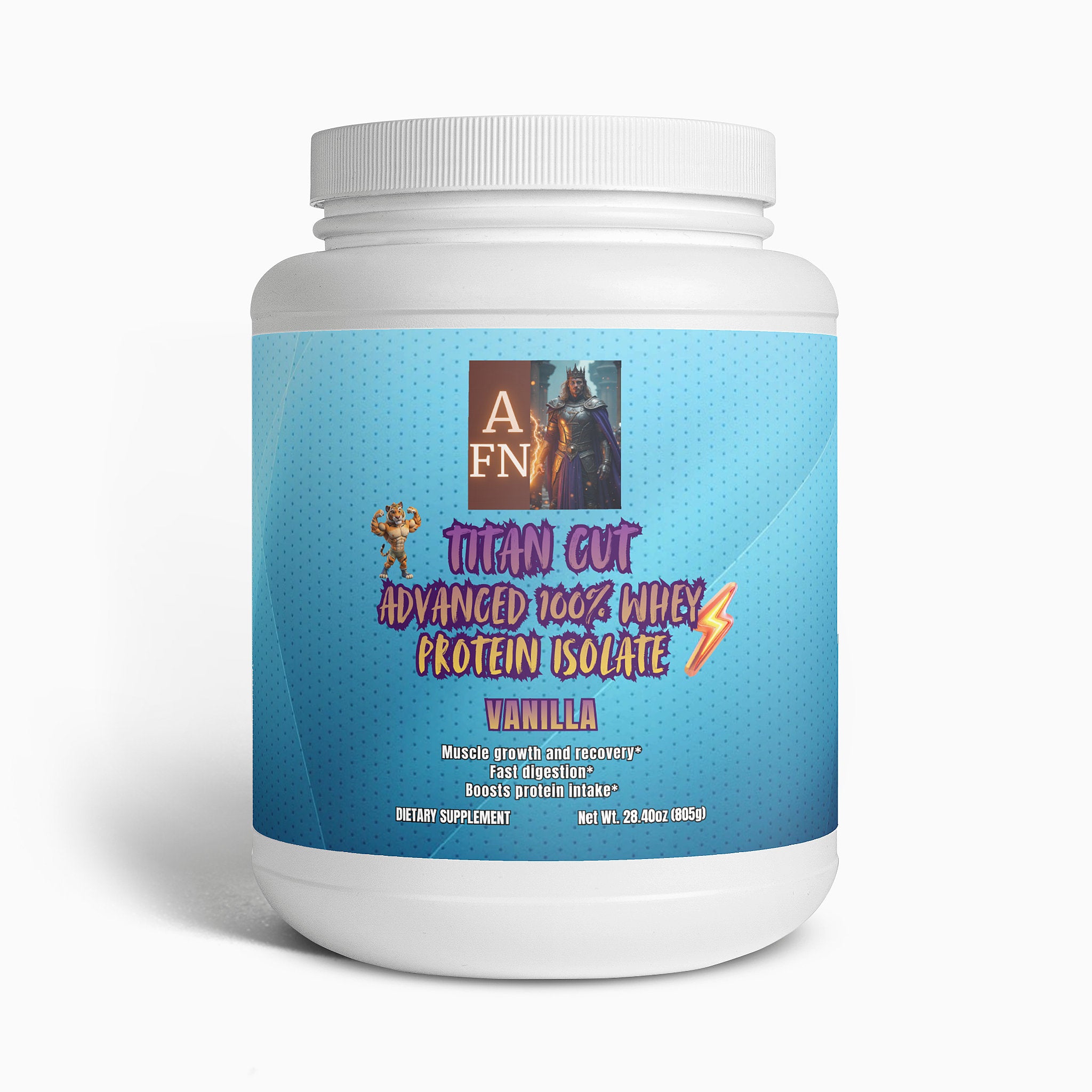 Titan Cut Advanced 100% Whey Protein Isolate (Vanilla)