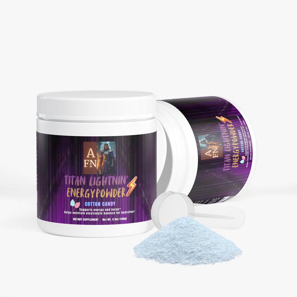 Titan Lightnin' Energy Powder (Cotton Candy)