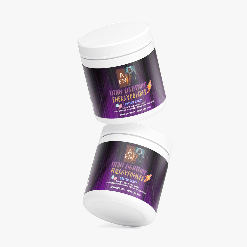 Titan Lightnin' Energy Powder (Cotton Candy)