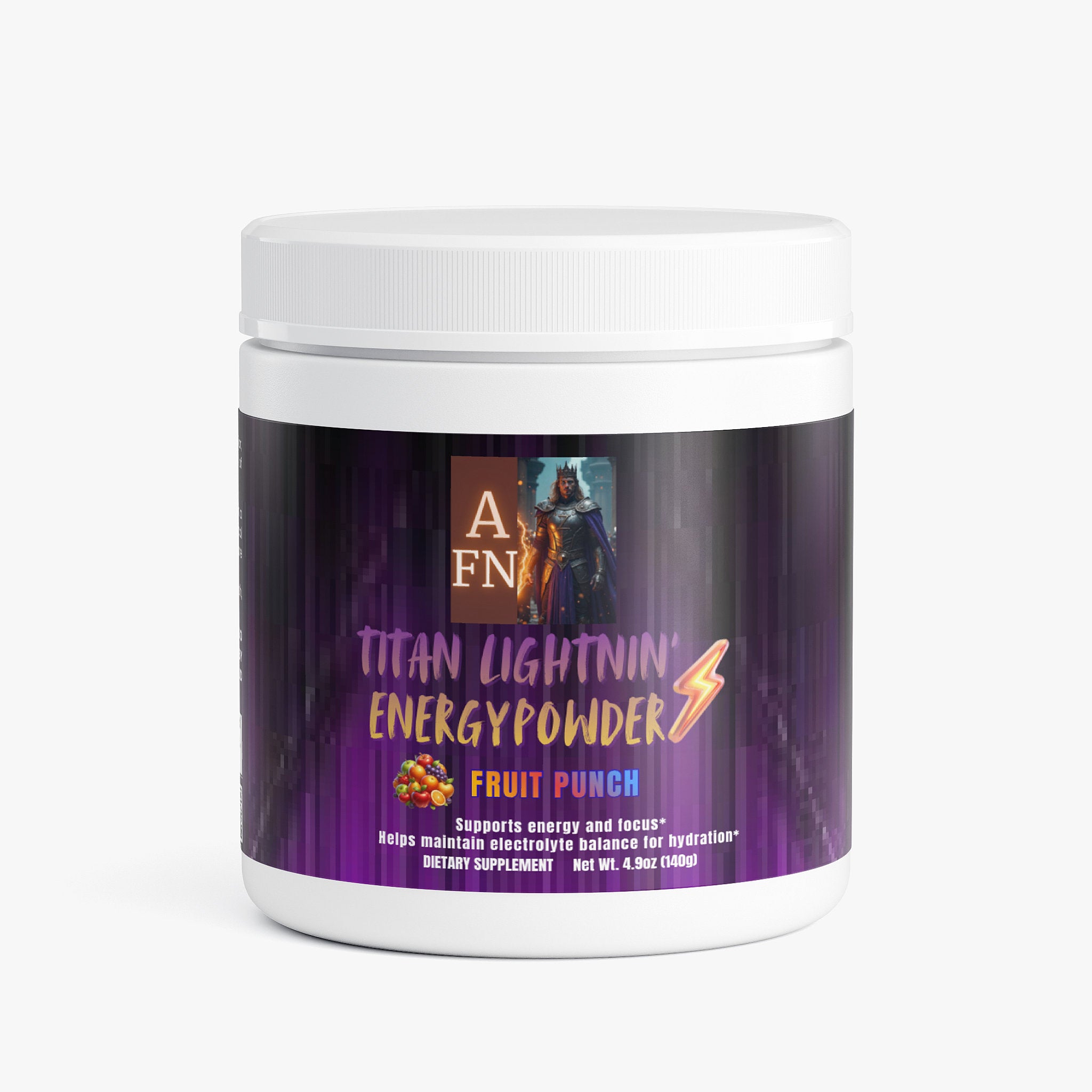 Titan Lightnin' Energy Powder (Fruit Punch)