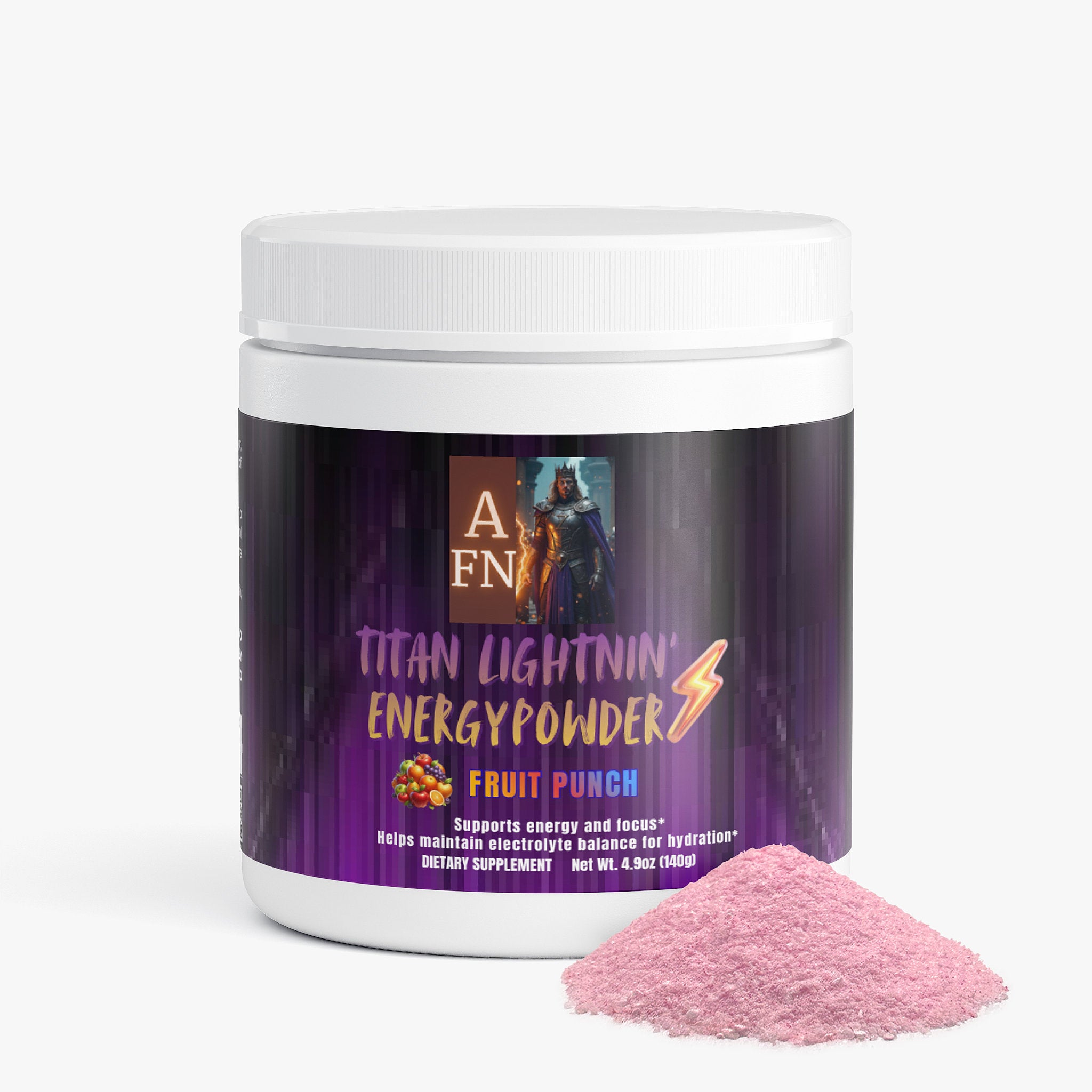 Titan Lightnin' Energy Powder (Fruit Punch)