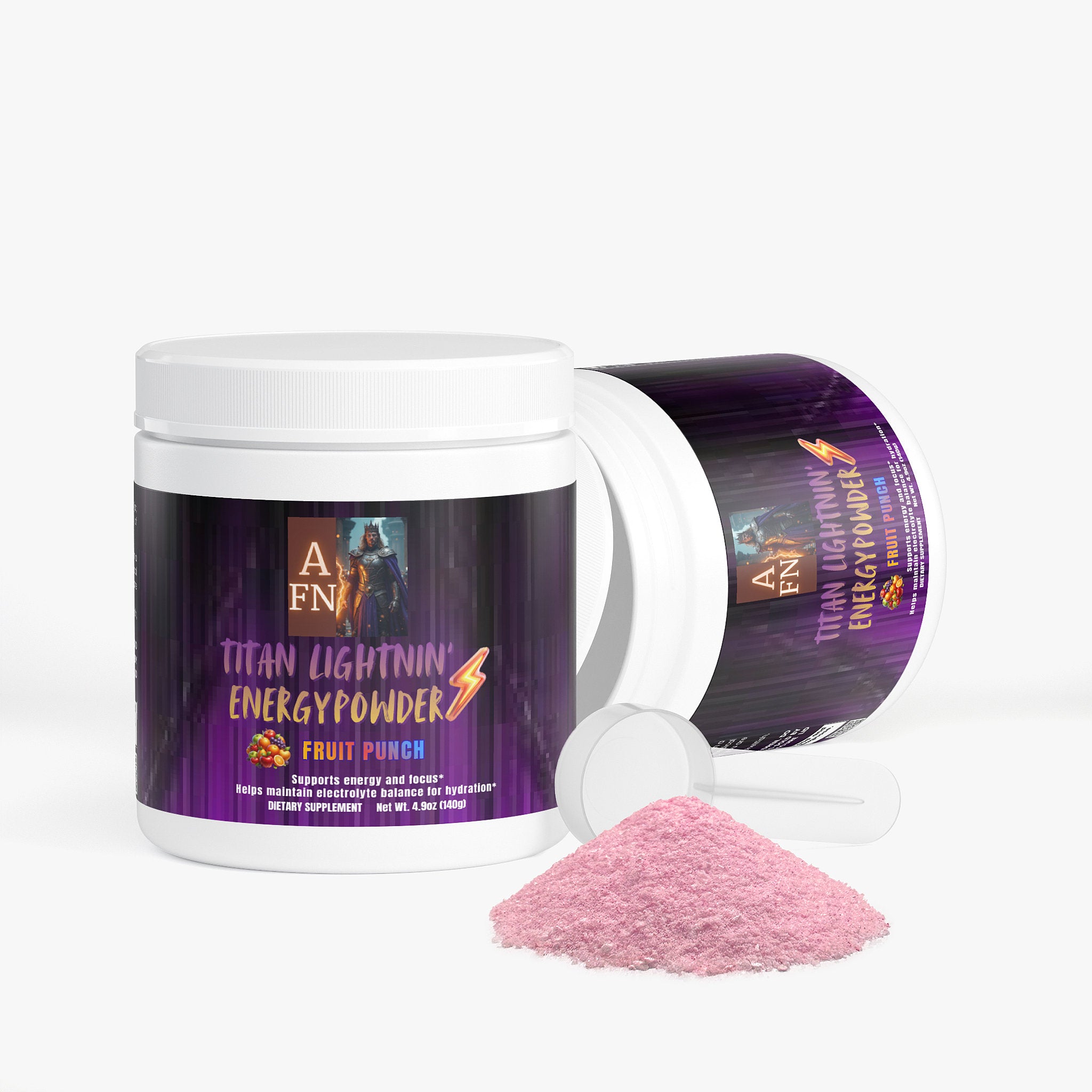 Titan Lightnin' Energy Powder (Fruit Punch)