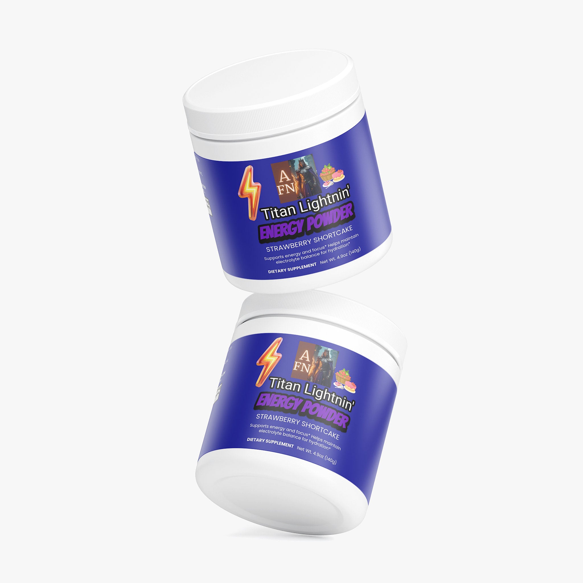 Energy Powder (Strawberry Shortcake)