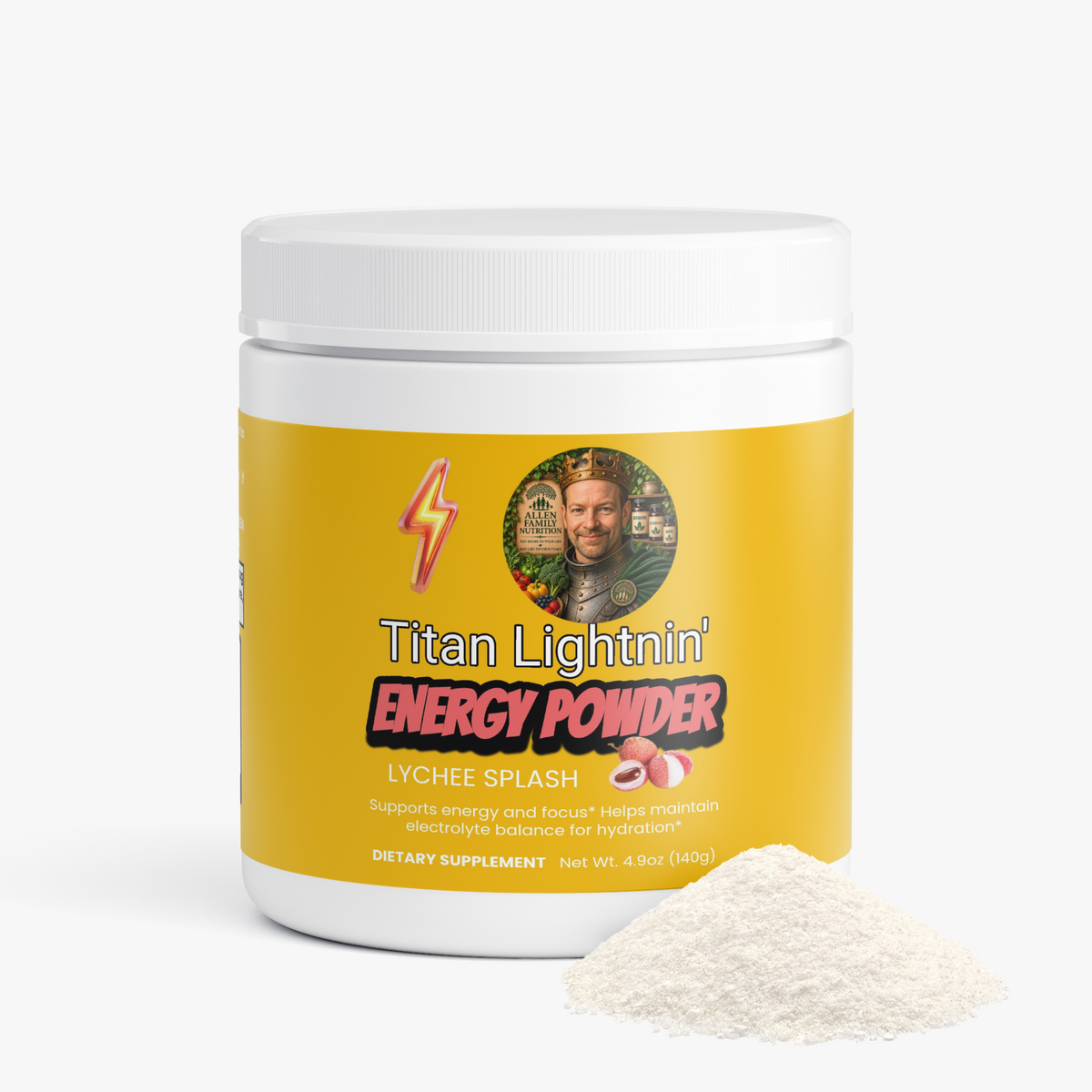 Energy Powder (Lychee Splash Energy)