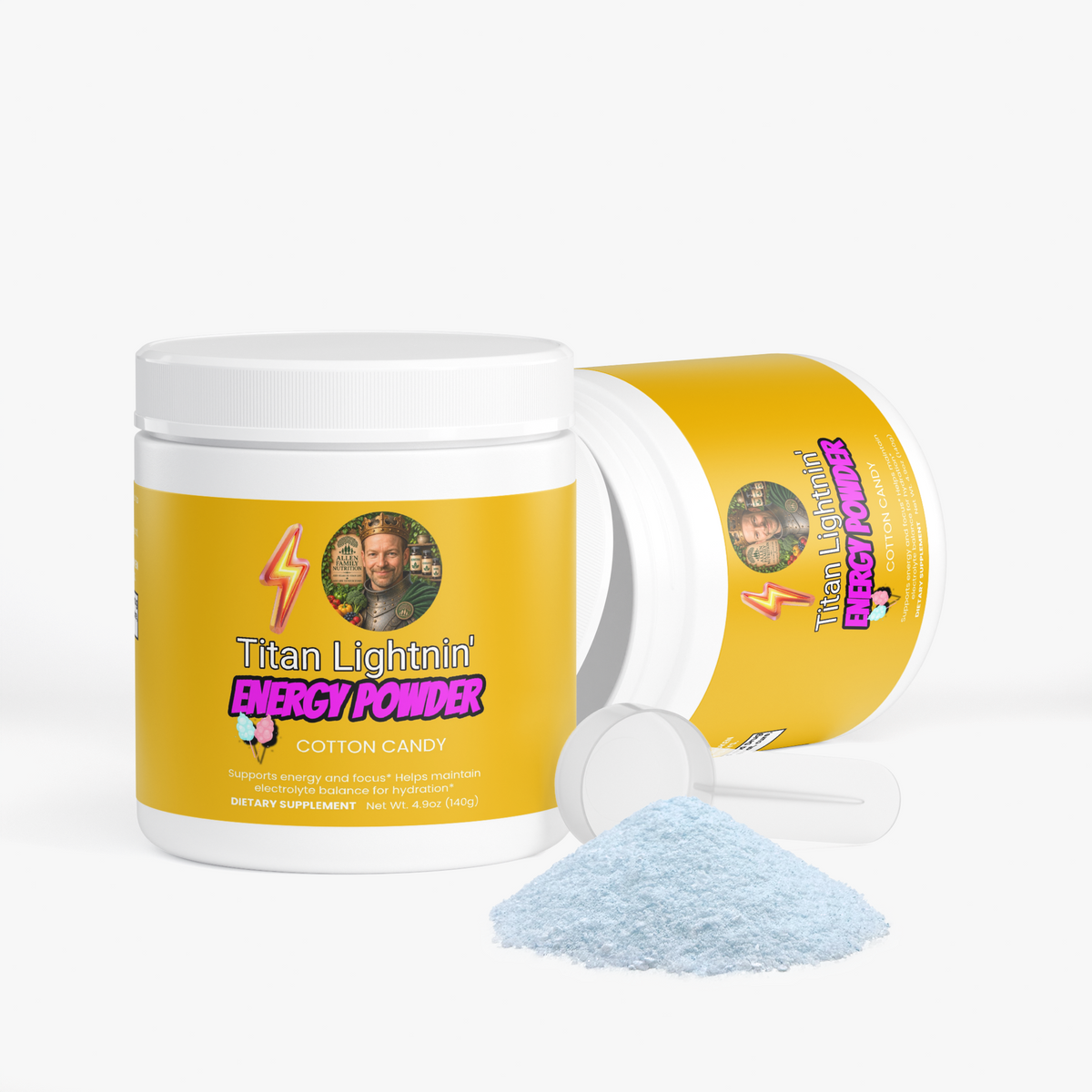 Energy Powder (Cotton Candy)