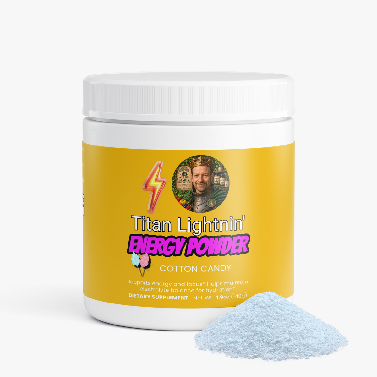 Energy Powder (Cotton Candy)