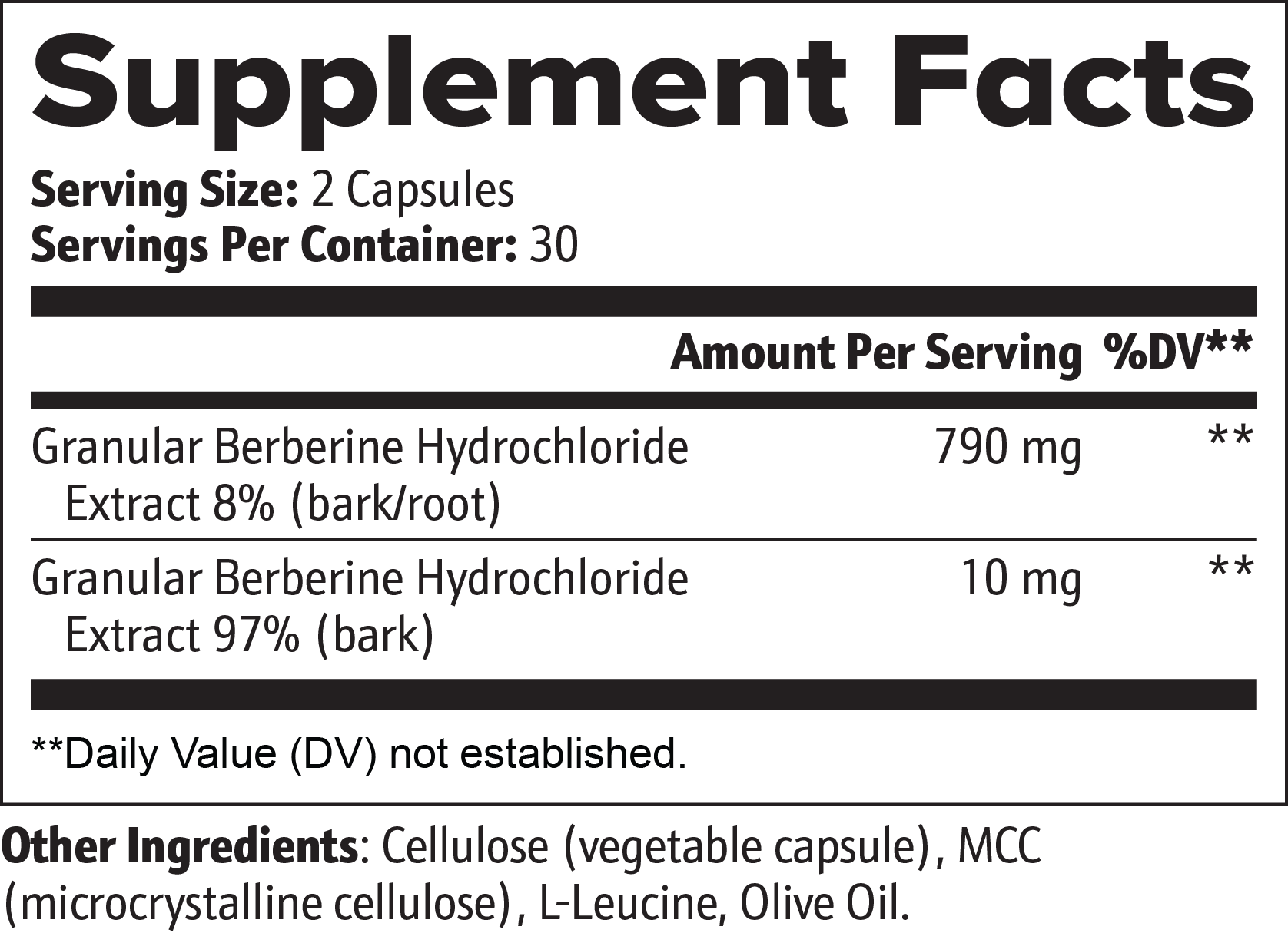 Berberine Gold
